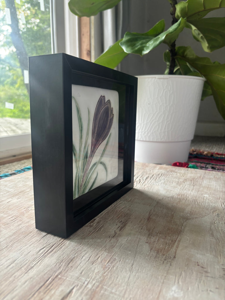 6x6 Flower w Shadow Box
