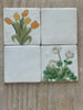 6x6 Flower Art Tile
