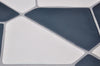 Polygon, Hexagon Tile, Black & White, Shape Tile, Ceramic Tile, Handmade Tile, Backsplash, Kitchen Tile, Bathroom Tile, Flooring, Fireplace Tile, Interior Design, Home Decor, Northern Michigan, Retro Tile, Made in USA