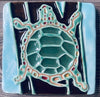 Painted Turtle 5x5 Art Tile
