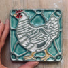 Free Range Chicken 5x5 Art Tile